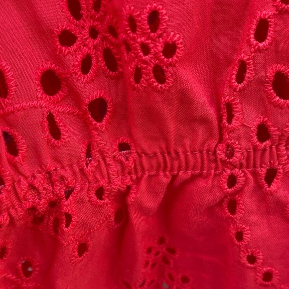 Marc New York Eyelet Blouse Set - Red and Purple - Picture 10 of 10